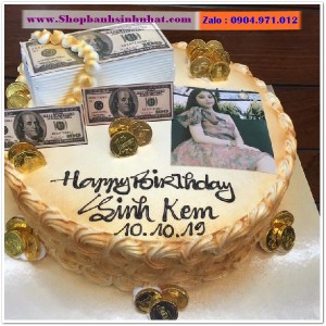 Bánh Sinh Nhật In Hình Ảnh - H78